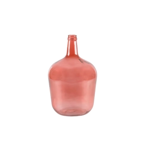 Dame Jeanne rose en forme de bouteille à louer