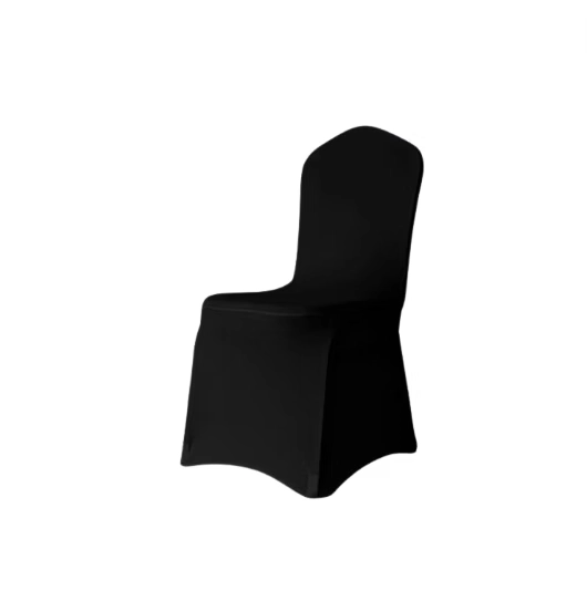 Housse noire pour chaise à louer
