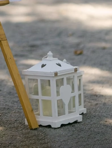 Lanterne blanche à louer