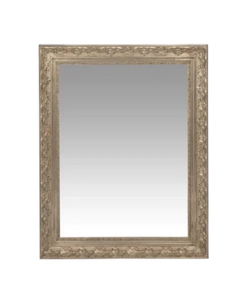 Cadre miroir doré avec moulure à louer